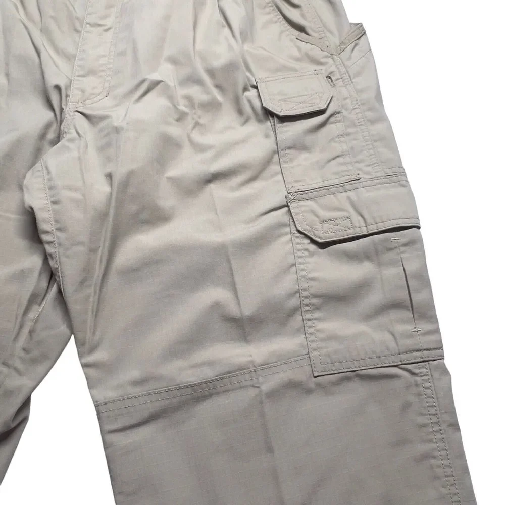5.11 Tactical Series Pant Mens 40(38)x32 Khaki Tan‎ RipStop Cargo Elastic Waist